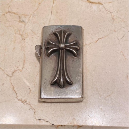 Chrome Hearts ZIPPO lighter silver 2001 body only used | eBay