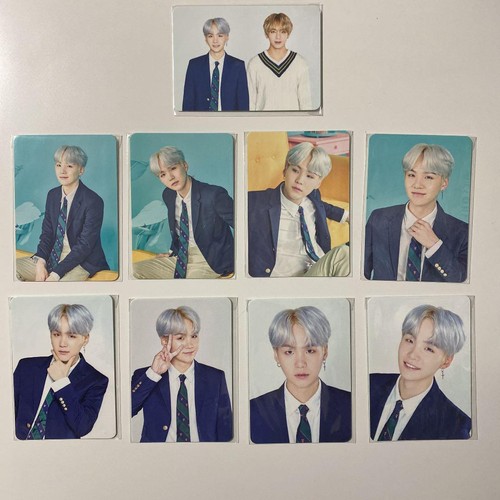 BTS SUGA MINI PHOTO CARD Complete Set Happy Ever After JAPAN