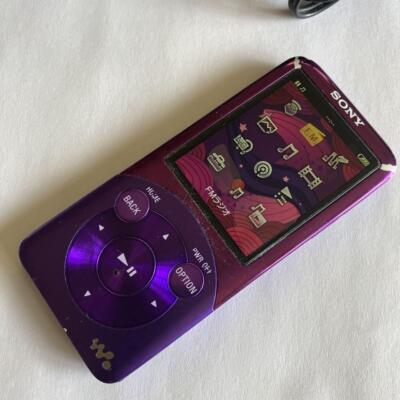 【美品】SONY ウォークマン NW-S754(V) バイオレット 8GB WALKMAN SONY Walkman（ソニーウォークマン）Sシリーズ、NW-S754