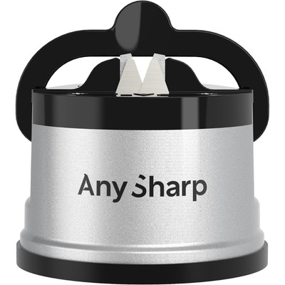 AnySharp World's Best Knife Sharpener, PowerGrip Suction, Original and Genuine