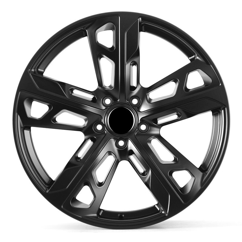 22" CROSS TURISMO STYLE STAGGERED BLACK WHEELS FITS PORSCHE CAYENNE