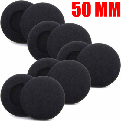 10x Ear Pads Replacement  Sponge Cover Headphones Earphones Headset Foam Cushion