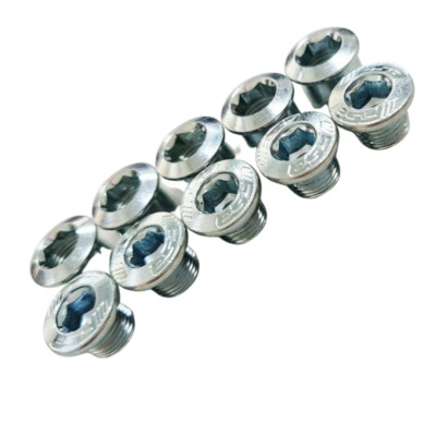 FSA Chainring Chainset Bolts Road Set of 5 PCS 5mm 6mm Double Fit Shimano