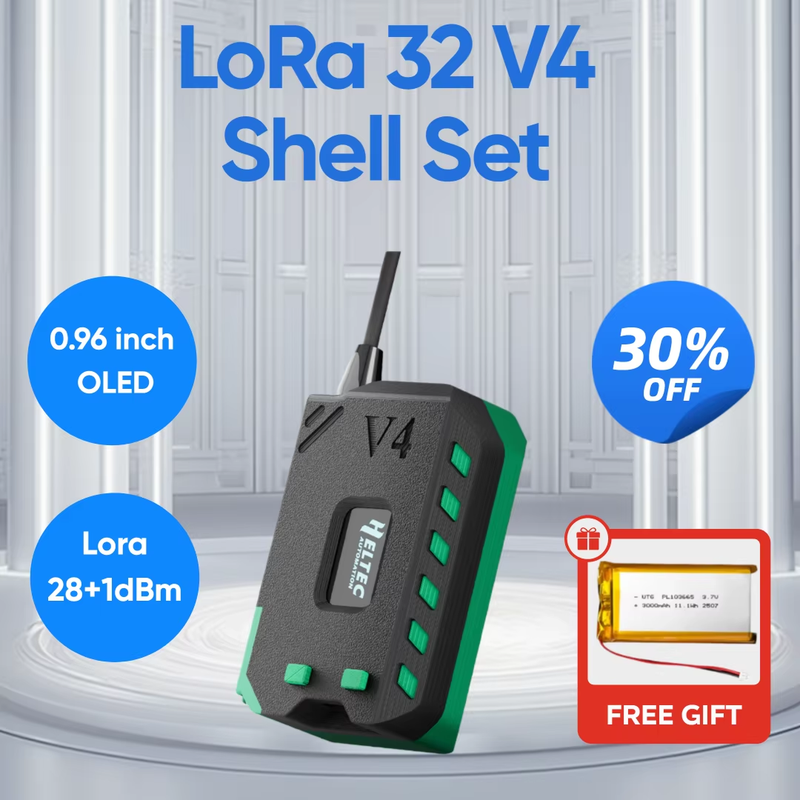 Heltec WiFi LoRa 32 V4 with OLED Display 27dBm ESP32-S3 SX1262 WIth 3000mah Batt