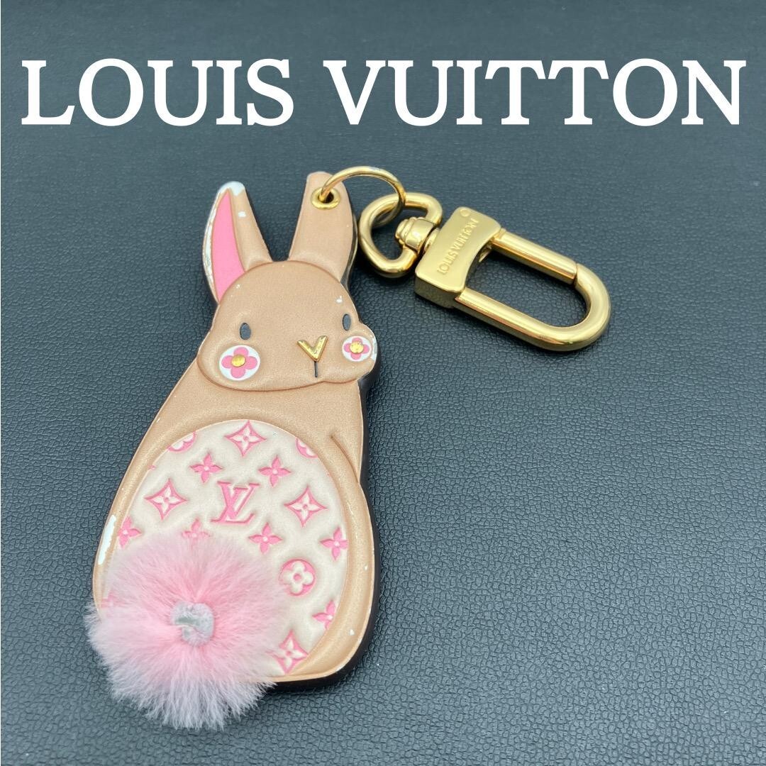 LOUISVUITTON　キーホルダー LOUIS VUITTON Keyring Monogram Porte Clé Bunny M00994 Pink