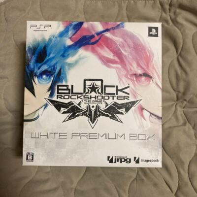 PSPブラック★ロックシューターTHE GAMEホワイトプレミアムBOX PSP Black Rock Shooter: The Game (White Premium Box) Japan