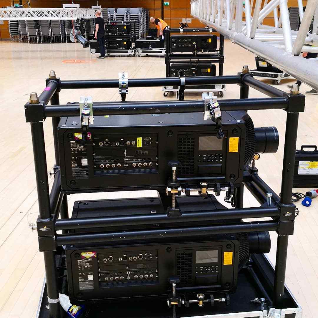 Christie ?Boxer 4K30 ,4K 3DLP , 30,000 Lumens + Lens, Cases and Optional Boards