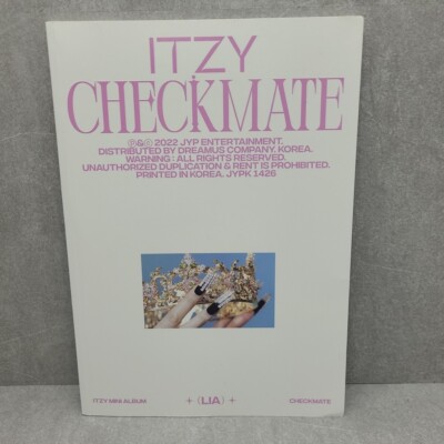 Checkmate (LIA Ver.) by ITZY (CD, 2022) No Poster Or Postcard - Pre-owned 