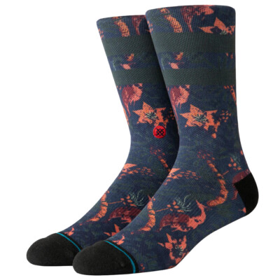 Stance Snake Skin Classic Crew Socks (Multi) Мужские носки с графическим принтом