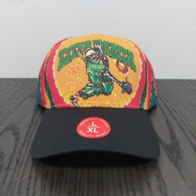 Grateful Dead LITHUANIA BASKETBALL TIE DYE HAT SIZE L/XL LIQUID BLUE NEW V29