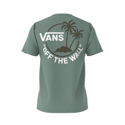 

Футболка Vans Classic Mini Dual Palm II S/S (Chinois GR/Grape Leaf/WH), Chinois green/grape leaf/white