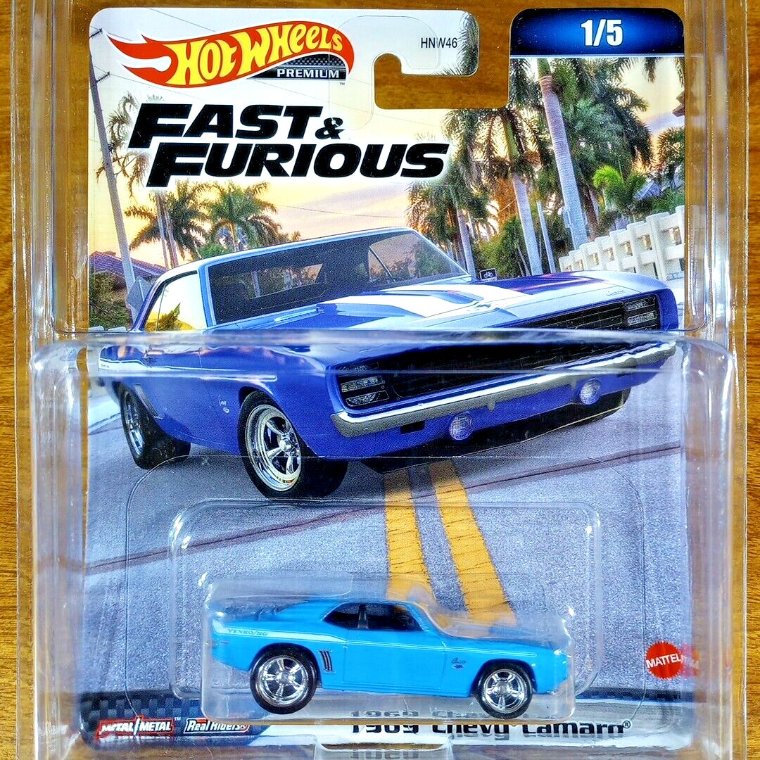リアルライダース　HWレースチームブルーカラー　69 camaro リアルライダースHWレースチームブルーカラー69 camaro