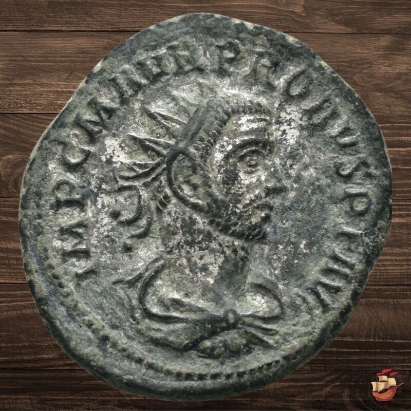 Imperial Roman coin - antoninianus - Probus (276-282 AD) Antioch CLEMENTIA #2424
