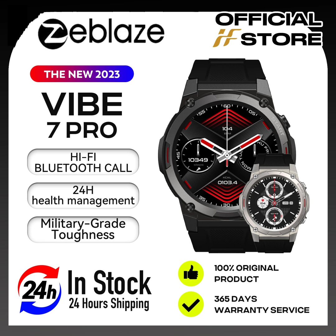 Zeblaze Vibe 7 PRO Hi Fi Bluetooth Call 1.43