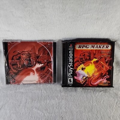RPG Maker PS1 CIB Tested Missing Manual 1