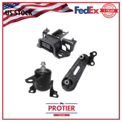 Motor & Torque Strut /Trans Mount 2PCS Set Fit 2011-2014 Mazda 2 1.5L for Auto