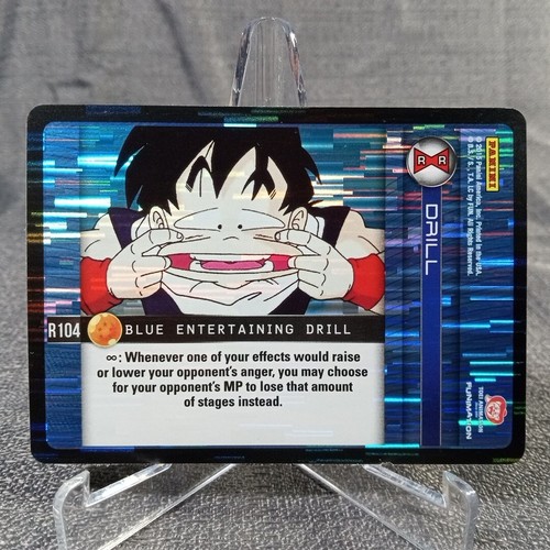 DBZ Dragon Ball Z TCG Panini Evolution R104 Blue
