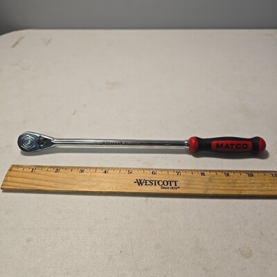 matco Tools 1/4dr. fixed head ratchet 11 inch long Red handle  afr118r