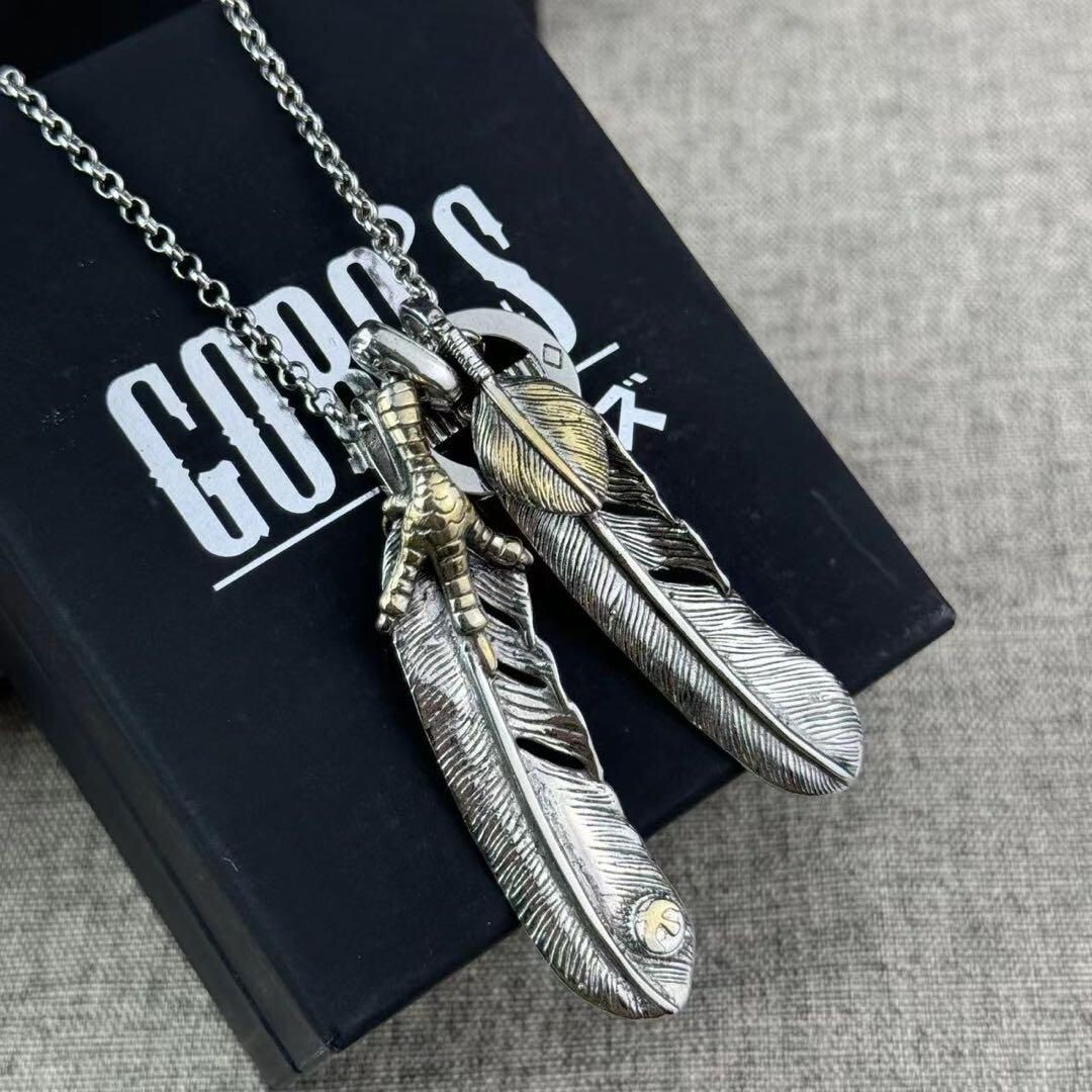 小物 KMRii Feather Skull Chain Hook IMG_6212.jpg?v=1708081817