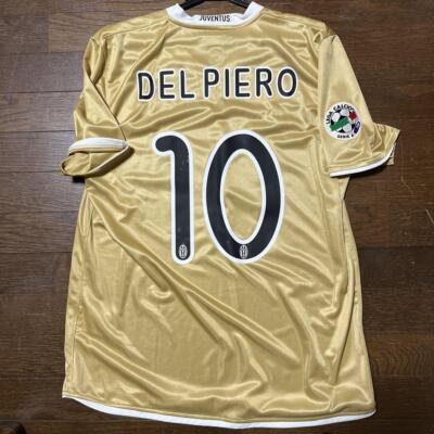 Vintage Del Piero Juventus Nike Soccer Jersey Kit 08/09 Away