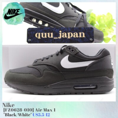 Nike Air Max 1 Black / White FZ0628-010 Men's US5.5-12 NEW