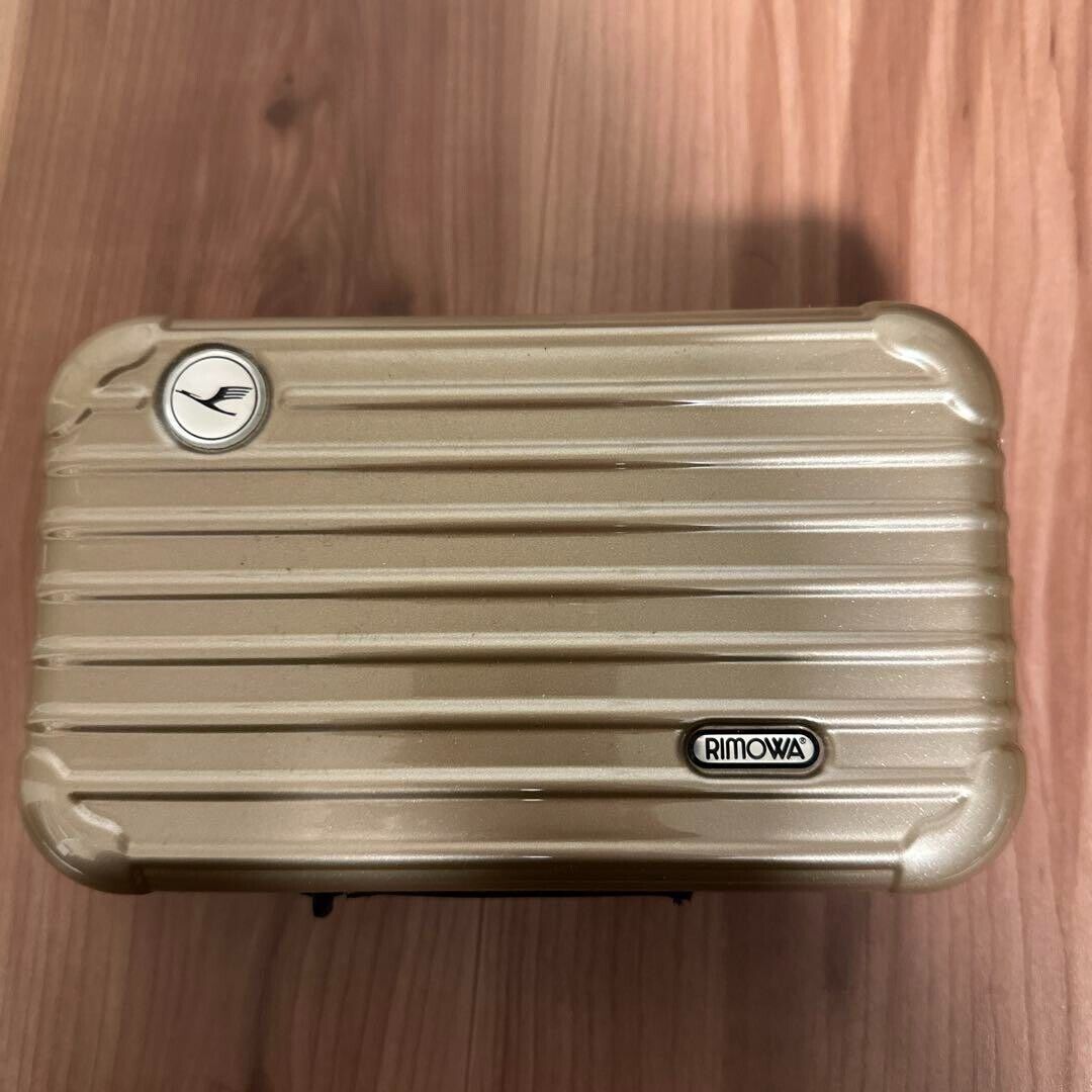 Rimowa Lufthansa First Class Travel Amenity Kit Hard Case Rimowa Lufthansa First Class Travel Amenity Kit Hard Case