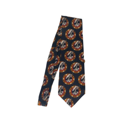 STAR WARS Ralph Marlin Droids BLACK Orange POLY NECKTIE TIE Silk phantom menace