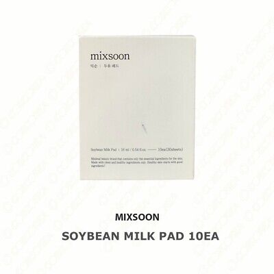 MIXSOON Soybean Milk Pad 10ea New NO Stickless Deep Moist Nutrition for Dry Skin