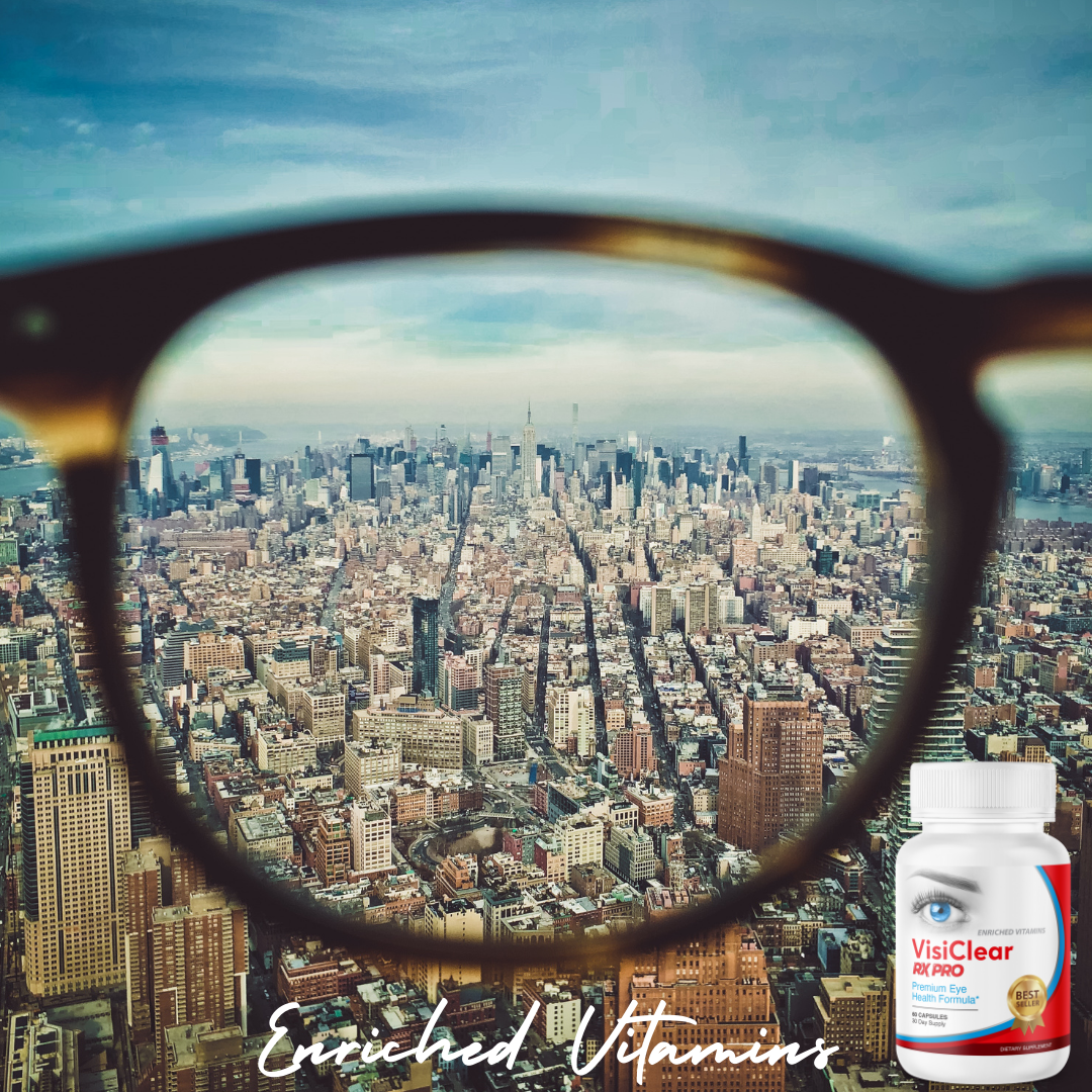 Visiclear RX PRO Eye Supplement Vision Vitamins Including Lutein + Zeaxanthin