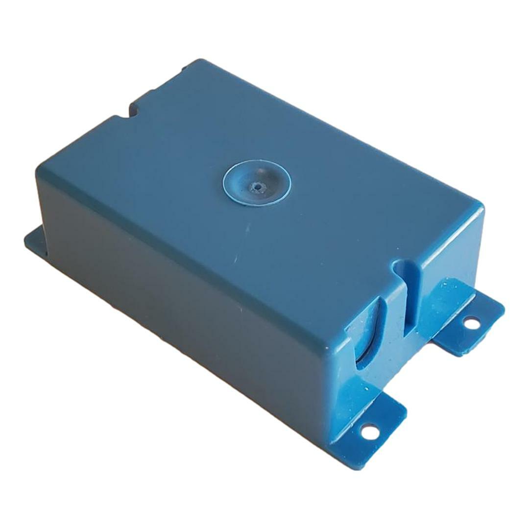 1 Gang 8 CU IN Blue PVC Flanged Shallow Old Work Electrical Outlet Switch Box