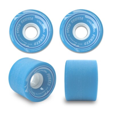 Yocaher Speed Cruiser 62mm Longboard Wheels - Solid Baby Blue