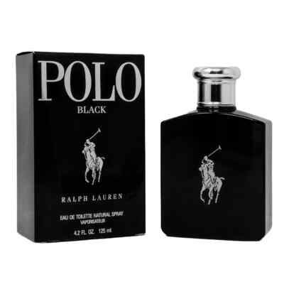 Ralph Lauren Polo Black 4.2 oz Men's EDT Cologne New Sealed BOX