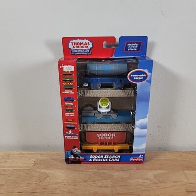 Thomas and Friends Trackmaster SODOR SEARCH & RESCUE CARS NIB