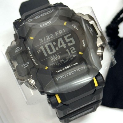 Pre-owned Casio G-shock Rangeman Gpr-h1000-1jr Master Of Bluetooth Gps Men Watch Japan