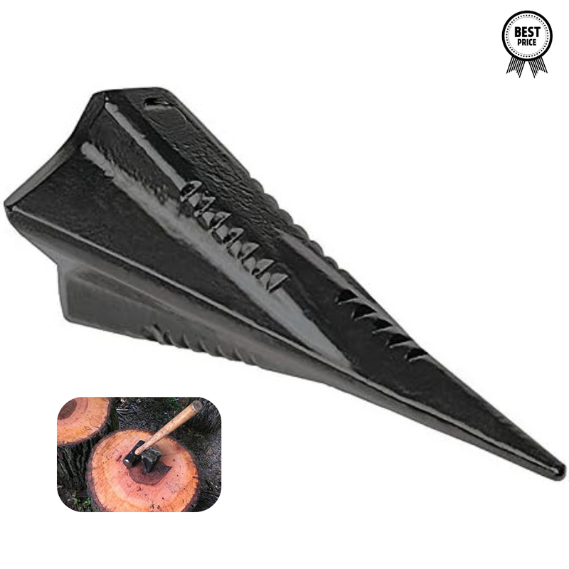 Diamond Wood Splitting Wedge Torpedo/Grenade Manual Maul Firewood Log Splitter