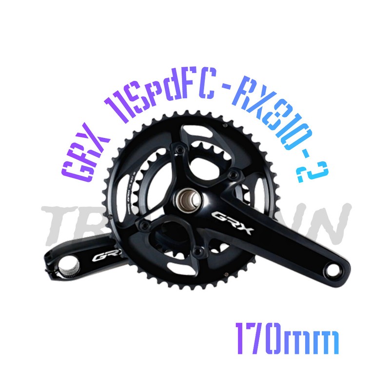 Shimano GRX 2x11 Spd FC-RX810 48-31T Gravel Crankset 170mm
