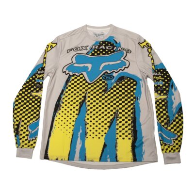 

Футболка для мотокросса Fox Racing Wrushed Long Sleeve Jersey (Светло-серый), Light grey