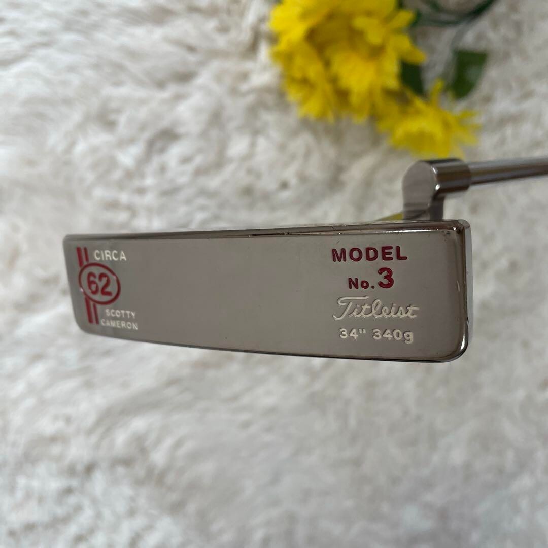 SCOTTY CAMERON CIRCA62 No.3 34in Putter RH No Head Cover