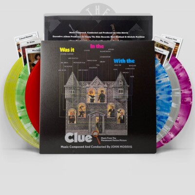 Clue Movie Soundtrack Score LIMITED Vinyl LP Record Colonel Mustard Yellow /250
