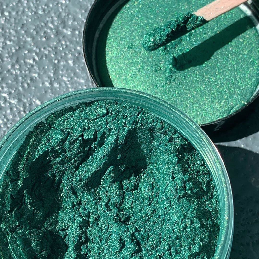 MEYSPRING Shiny Malachite Mica Powder for Epoxy - Resin Color Pigment 