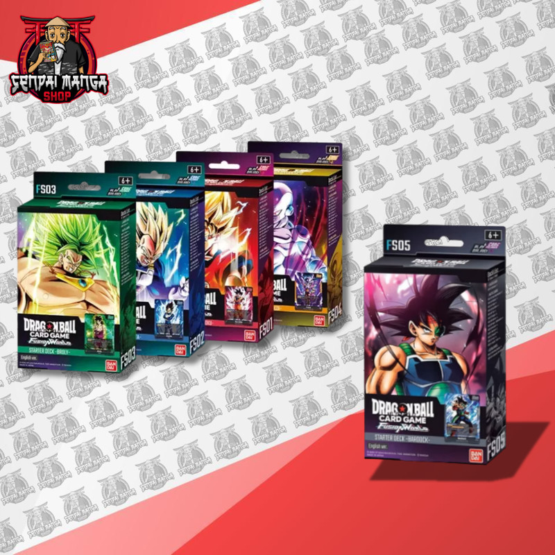 Dragon Ball Fusion World Dbscg Starter Deck Fs01 Fs02 Fs03 Fs04 Fs05 English Ver