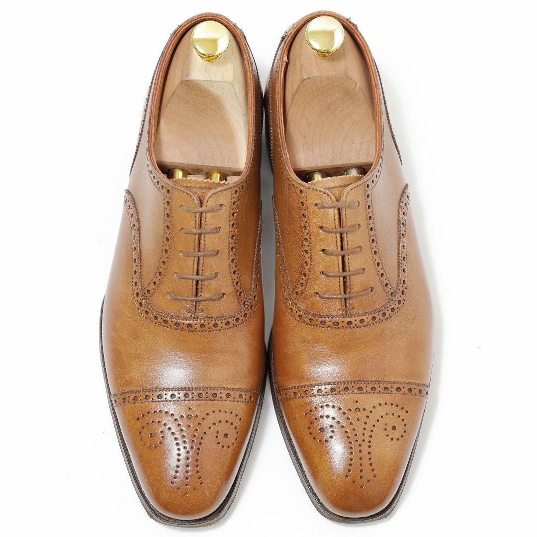 CROCKETT&JONES WELBECK サイズ:6E セミブローグ CROCKETT&JONES WELBECK サイズ:6E セミブローグ