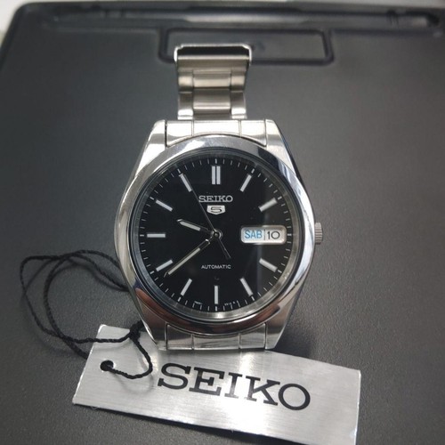 【美品】セイコー5　SNX997K 楽天市場】【逆輸入SEIKO5】セイコー5 メンズ自動巻き腕時計 ブラック