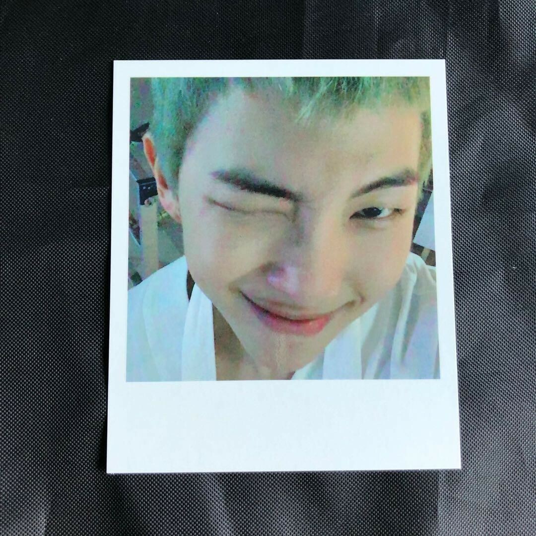 BTS THE WINGS TOUR DVD トレカ　ナム　RM BTS 2017 THE WINGS TOUR Seoul The Final Official Mini Photo