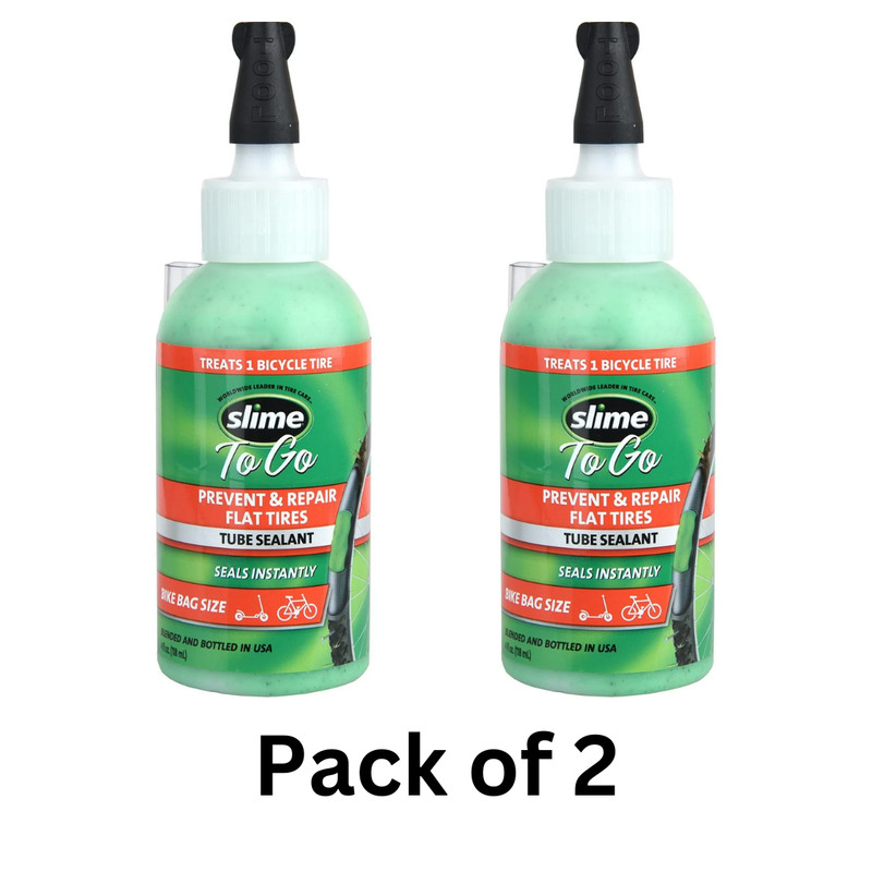 [2] Slime To Go Prevent & Repair Flat Bicycle Tires