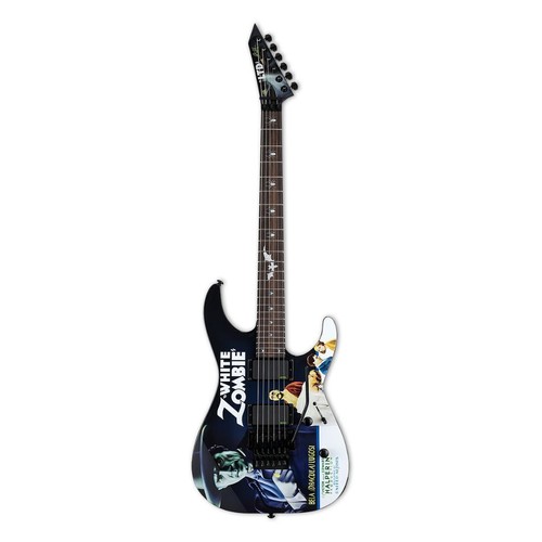 ESP LTD Kirk Hammett Signature KH-WZ White Zombie Electric