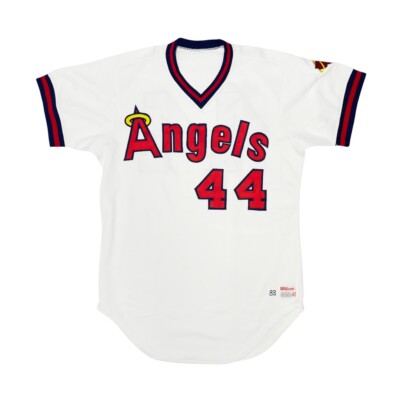 vtg rare 1983 california angels #44 jackson sample pro cut wilson jersey size 42