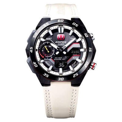 Pre-owned Casio Watch Ecb-2200htr-1ajr Edifice Honda Type R Edition Solar