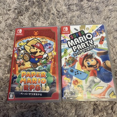 Paper Mario RPG & Super Mario Party セット Paper Mario RPG & Super Mario Party Set | eBay