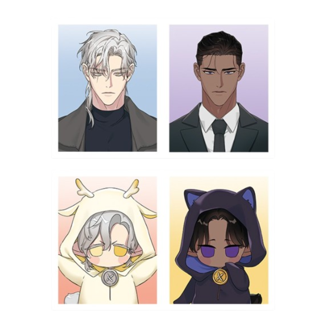 Official Merch] Korea BL Lezhin Bomtoon Manhwa Smyrna and Capri ID